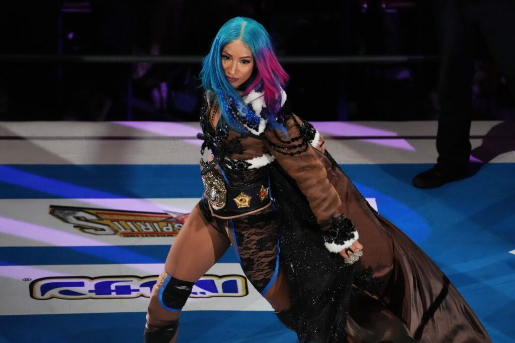 Sasha Banks NJPW Sakura Genesis
