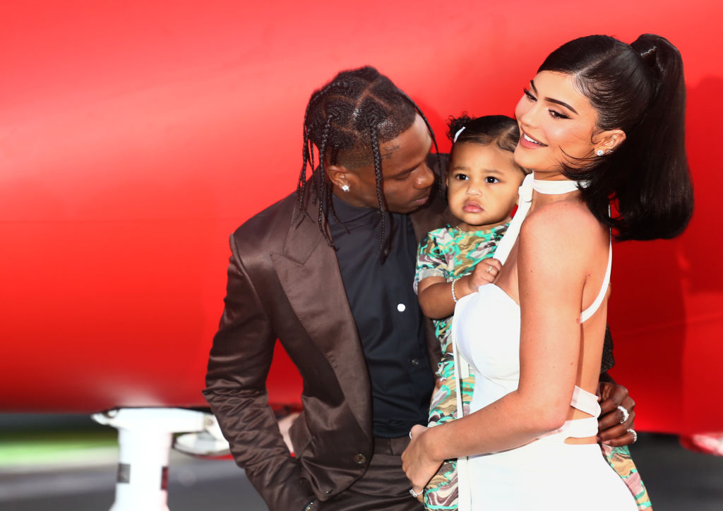 Travis Scott And Stormi Celebrate Father's Day In London
