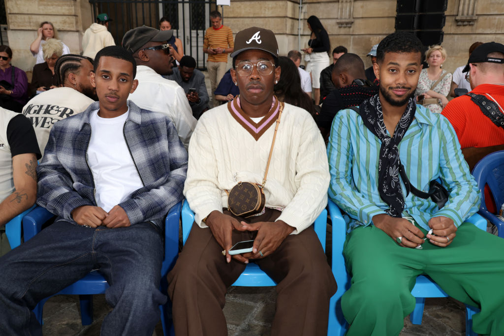 Tyler, the Creator @ Louis Vuitton Show 🎥 by @lubakilubaki for @pause