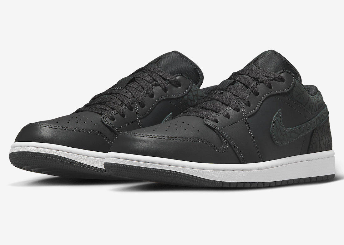 Air Jordan 1 Low “Black Elephant” Officially Unveiled