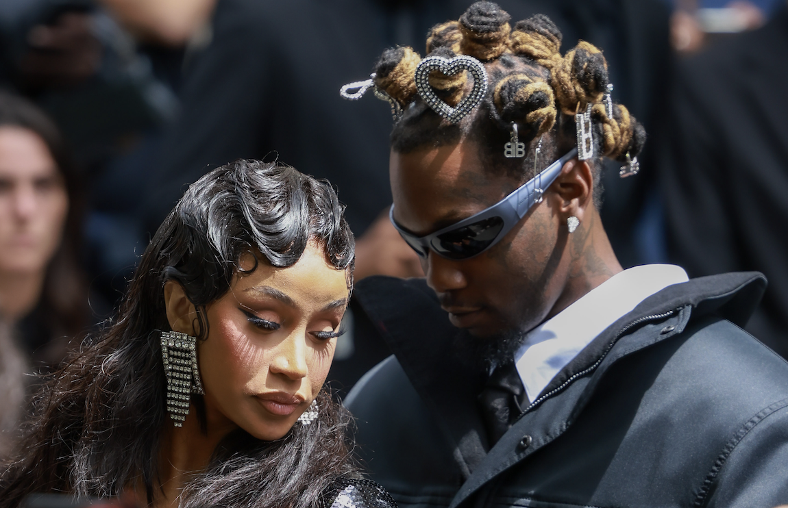 Cardi B & Offset Show Fans PDA In Paris Amid Cheating Allegations
