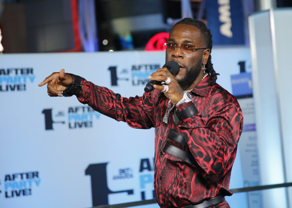 Burna Boy at BET Awards 2019