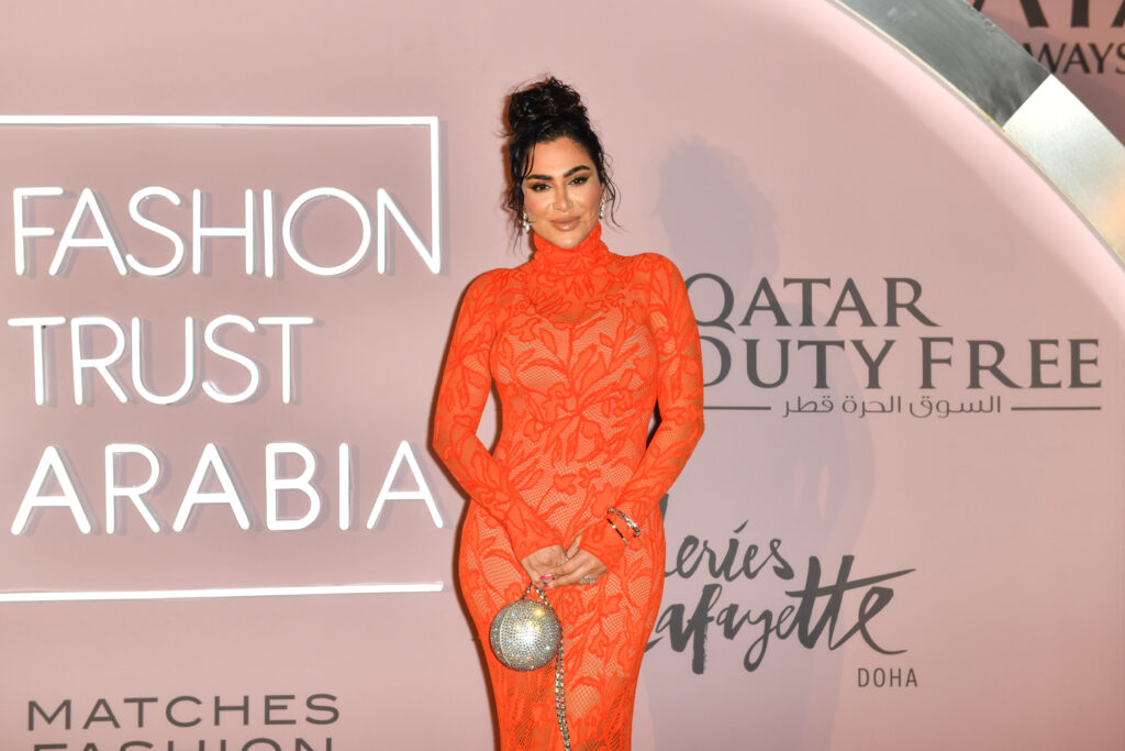 Huda Beauty at Fashion Trust Arabia Prize 2022 Awards