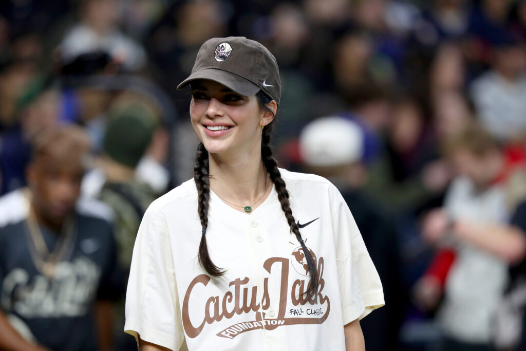 Kendall Jenner at Cactus Jack Foundation event in Houston. 