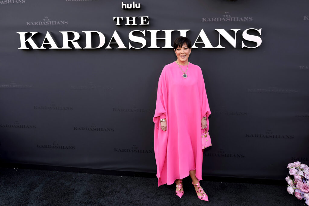 Kris Jenner at the premiere of Hulu's The Kardashians