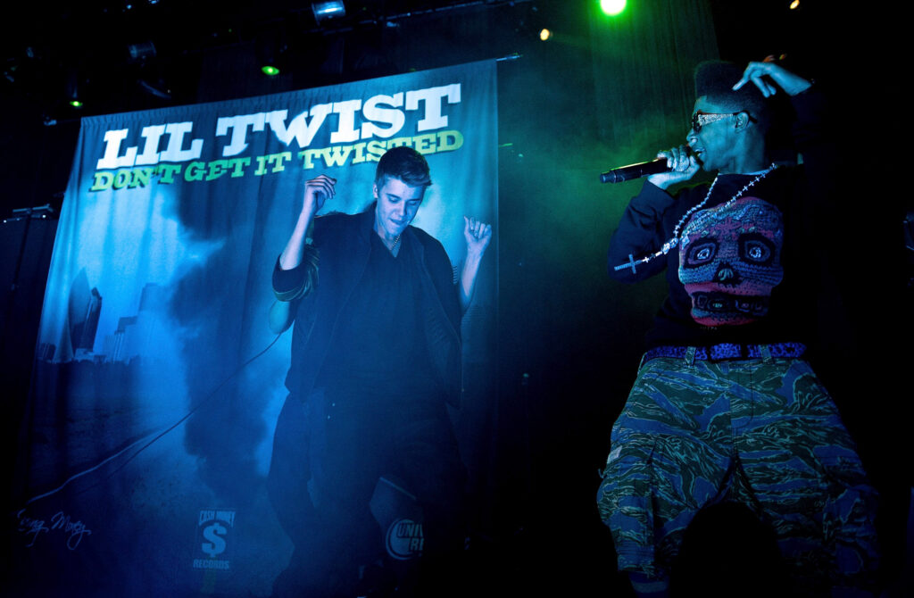 Lil Twist performs with <a href=