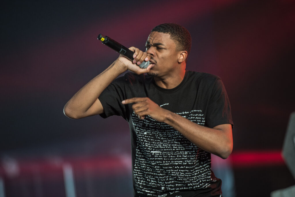 Vince Staples at Wireless Festival in London.