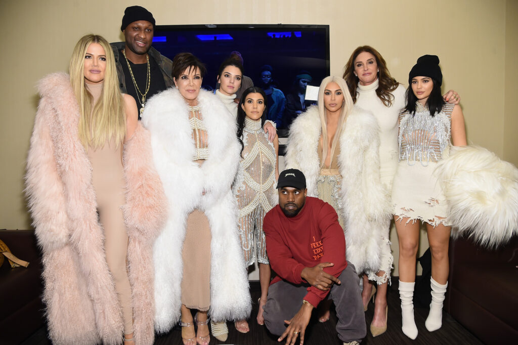 Caitlyn Jenner with Kardashian-Jenner clan, <a href=