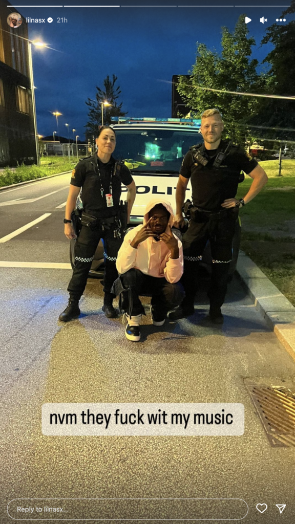 Lil Nas X Police
