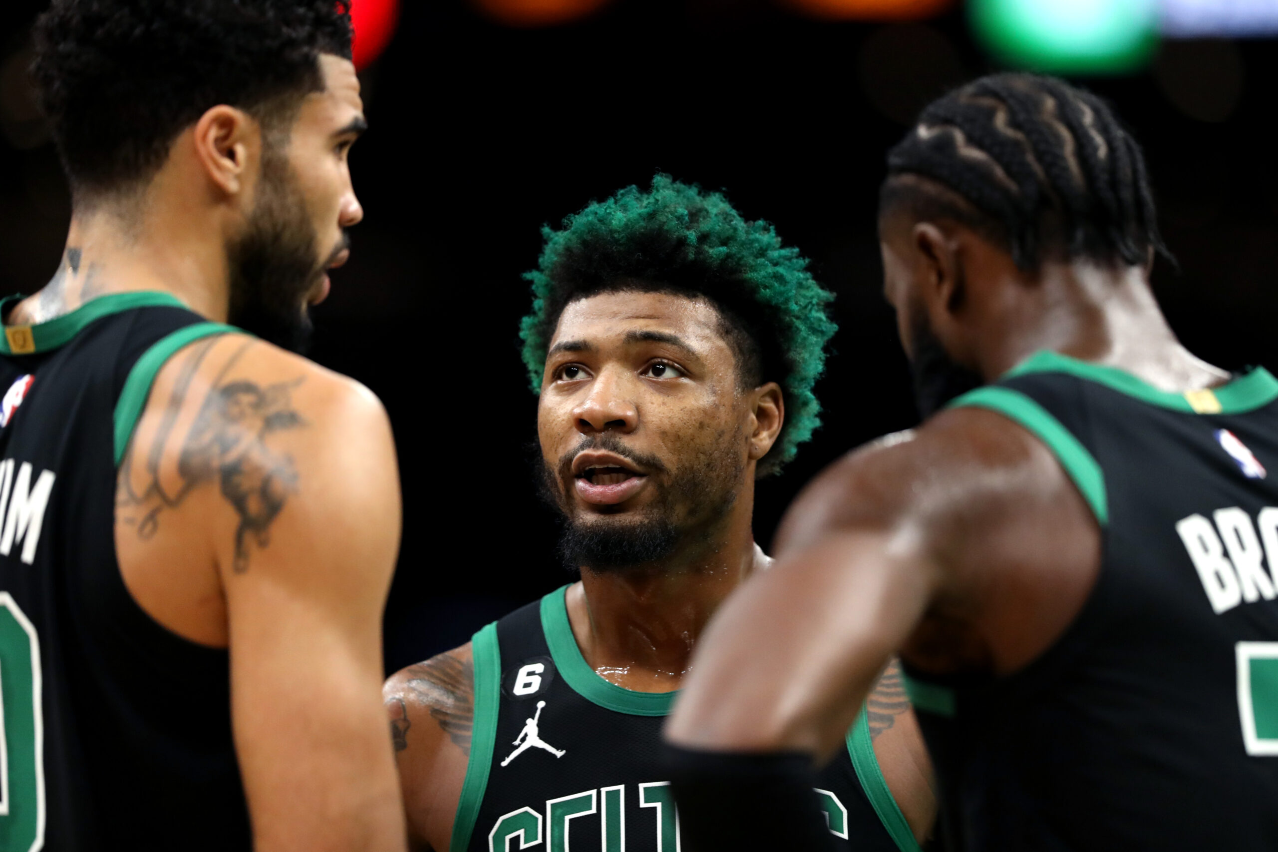 Marcus Smart addresses rumors of 'beef' with Jaylen Brown