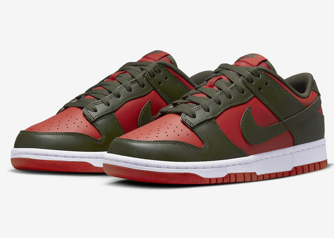 Nike Dunk Low “Mystic Red” Officially Revealed