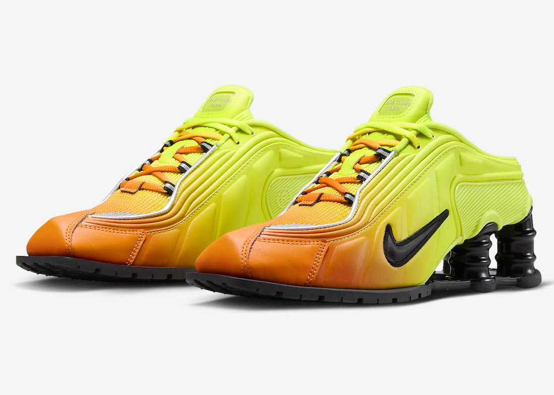 Nike Shox Mule MR 4 x Martine Rose “Safety Orange” Photos