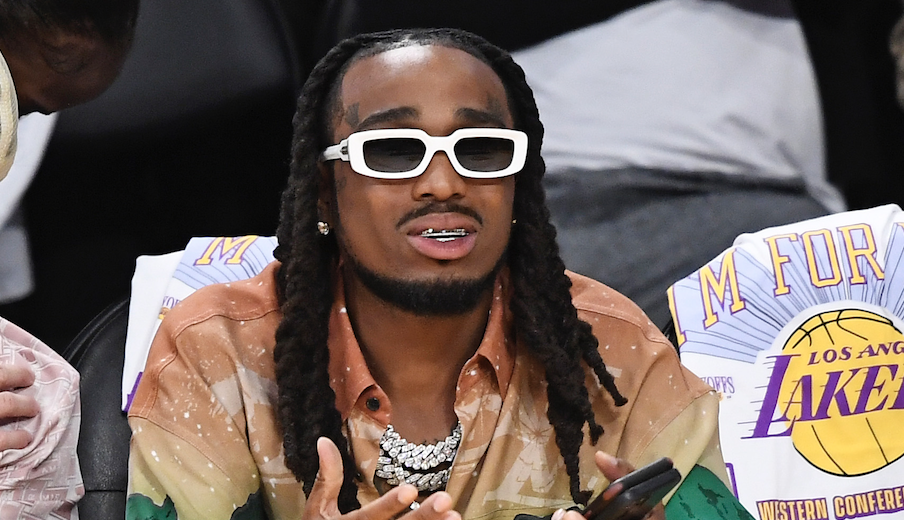 Quavo Pops Out At Usher’s Show With Rumored New Boo