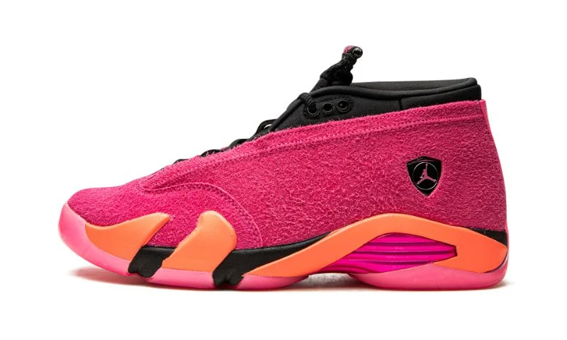 Air Jordan 14 Retro Low Womens "Shocking Pink"