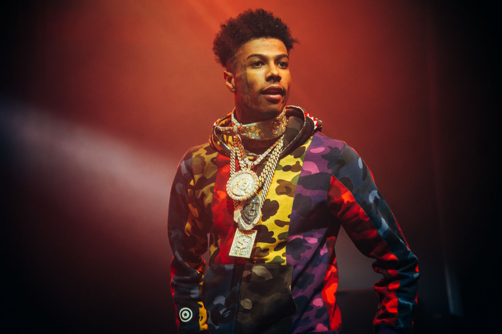 Blueface Questions His 6-Year-Old Son About Jaidyn Alexis Cheating