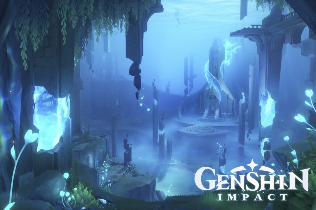 Genshin Impact 4.0 Fontaine Underwater