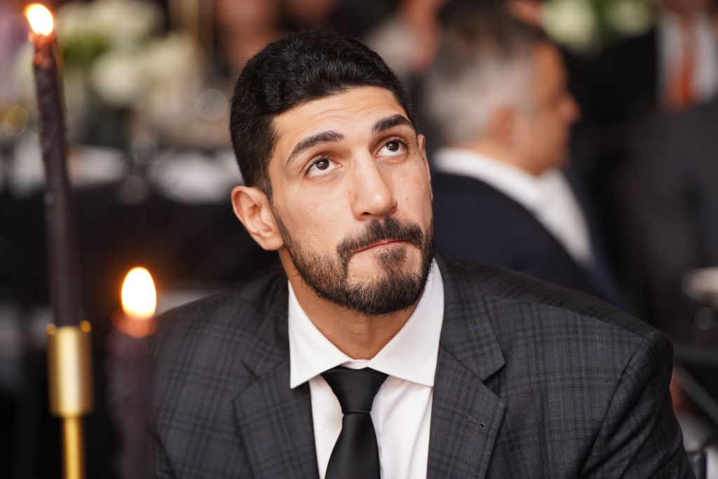 Did Enes Kanter Freedom really hop the Fox News 'shut up and