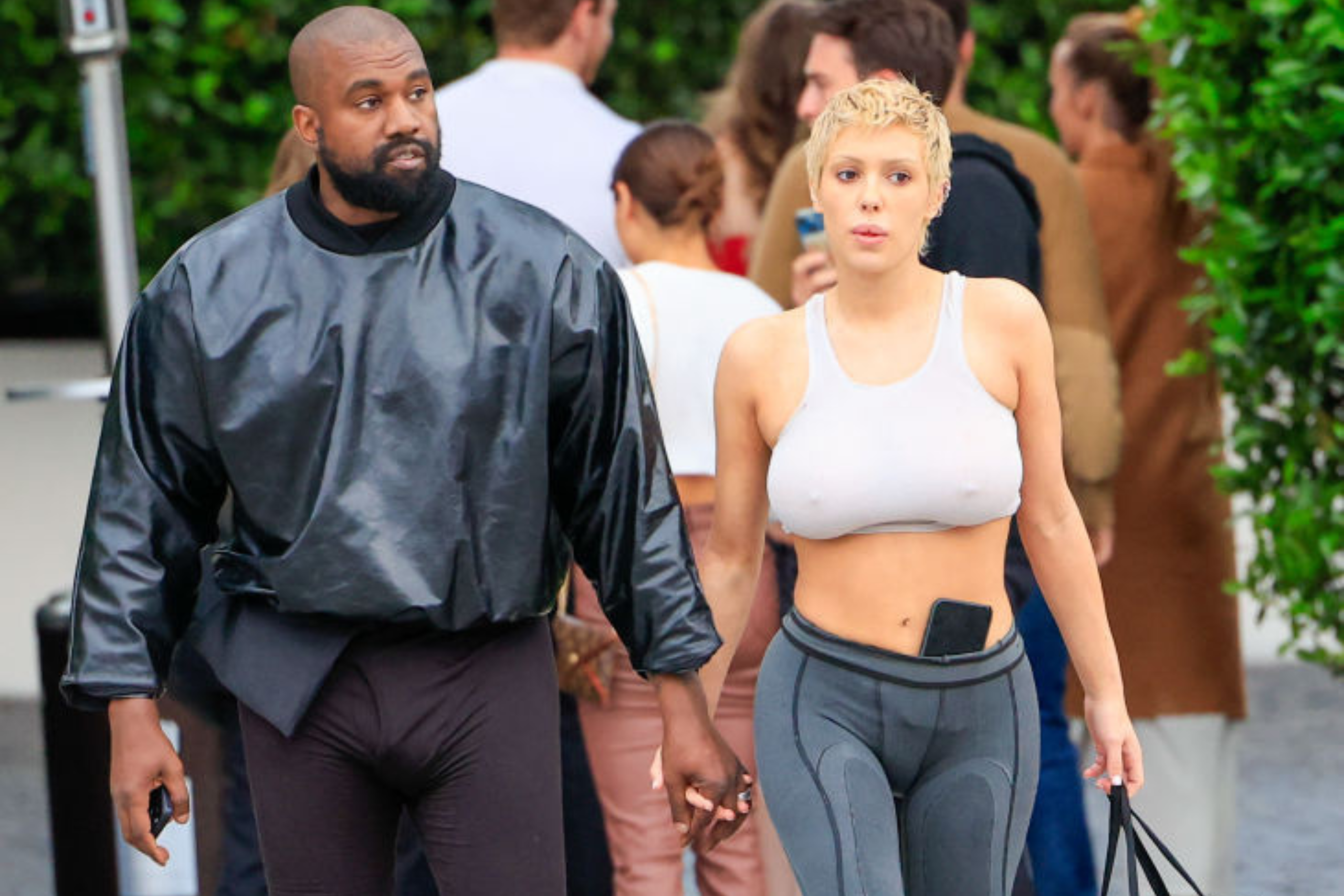 Kanyes Wife Bianca Censori Bares It All In Nude Outfit image