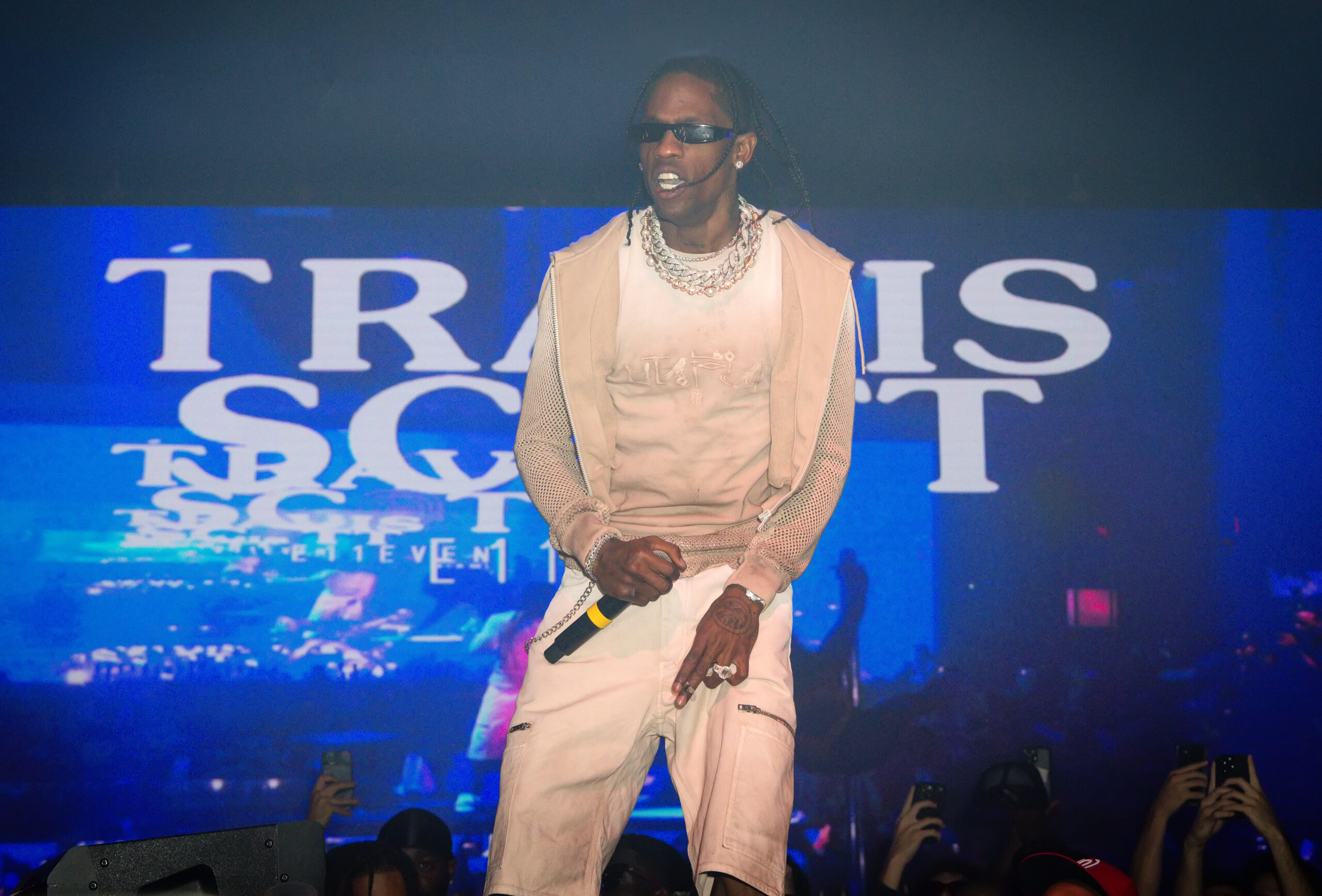 Travis Scott Sings “Happy Birthday” To Dave Chappelle: Watch