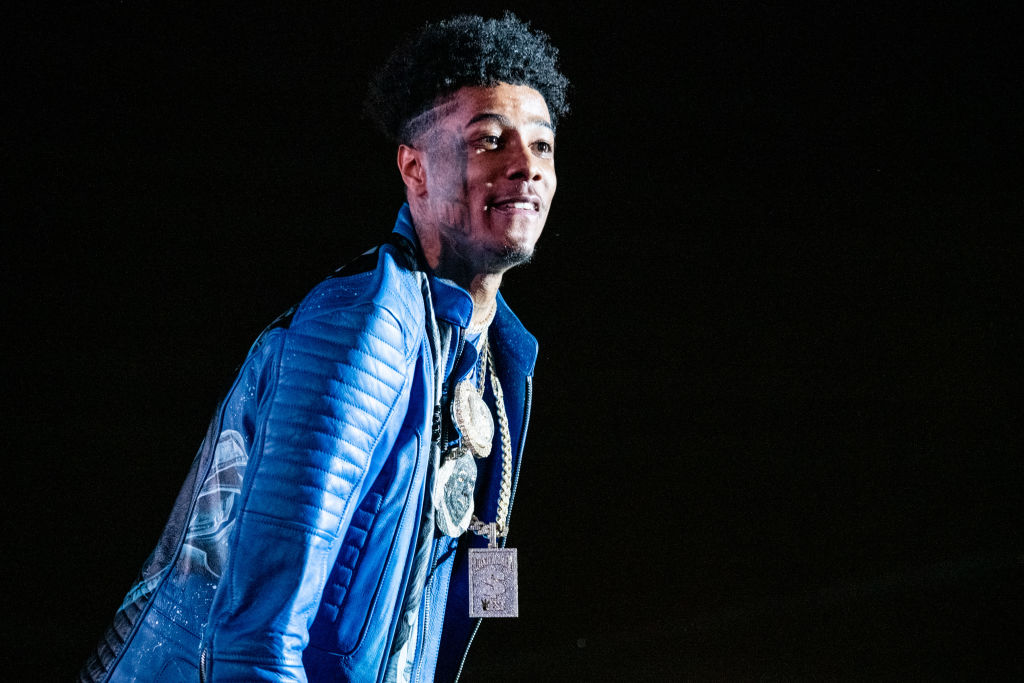 Blueface Tweets About Chrisean Rock Baby Carrier Video