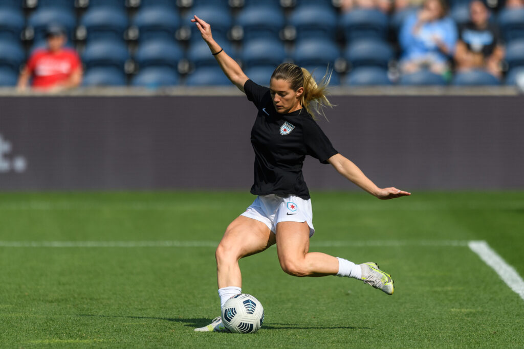 Kealia Watt (2 Chicago Red Stars) during the National Women's