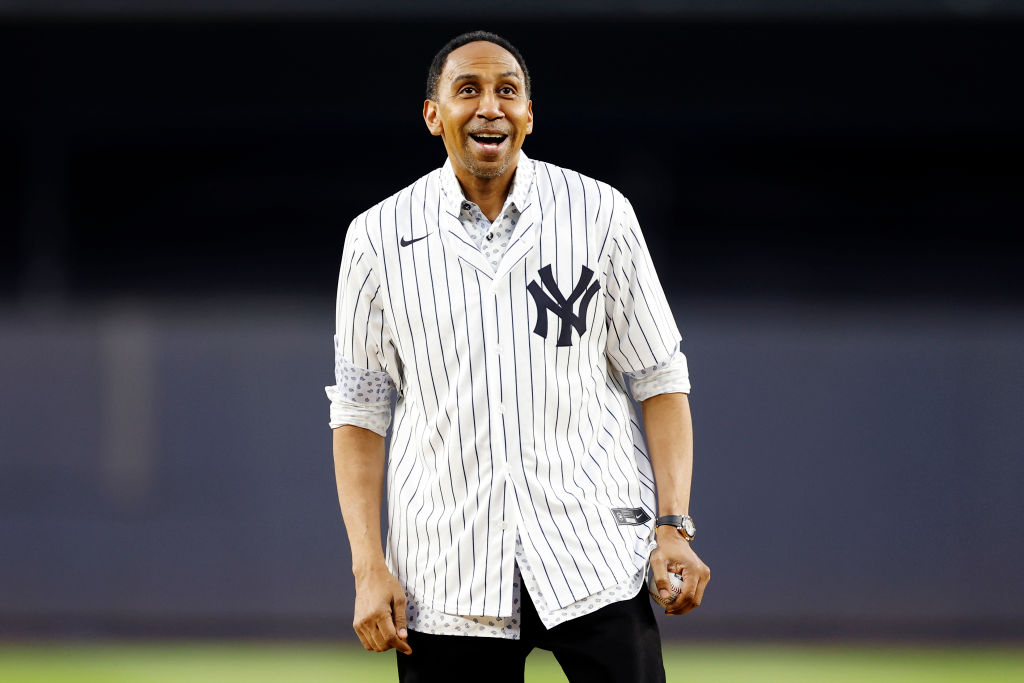 Jay-Z And Steve Harvey Roast Stephen A. Smith About Botched Yankees First Pitch