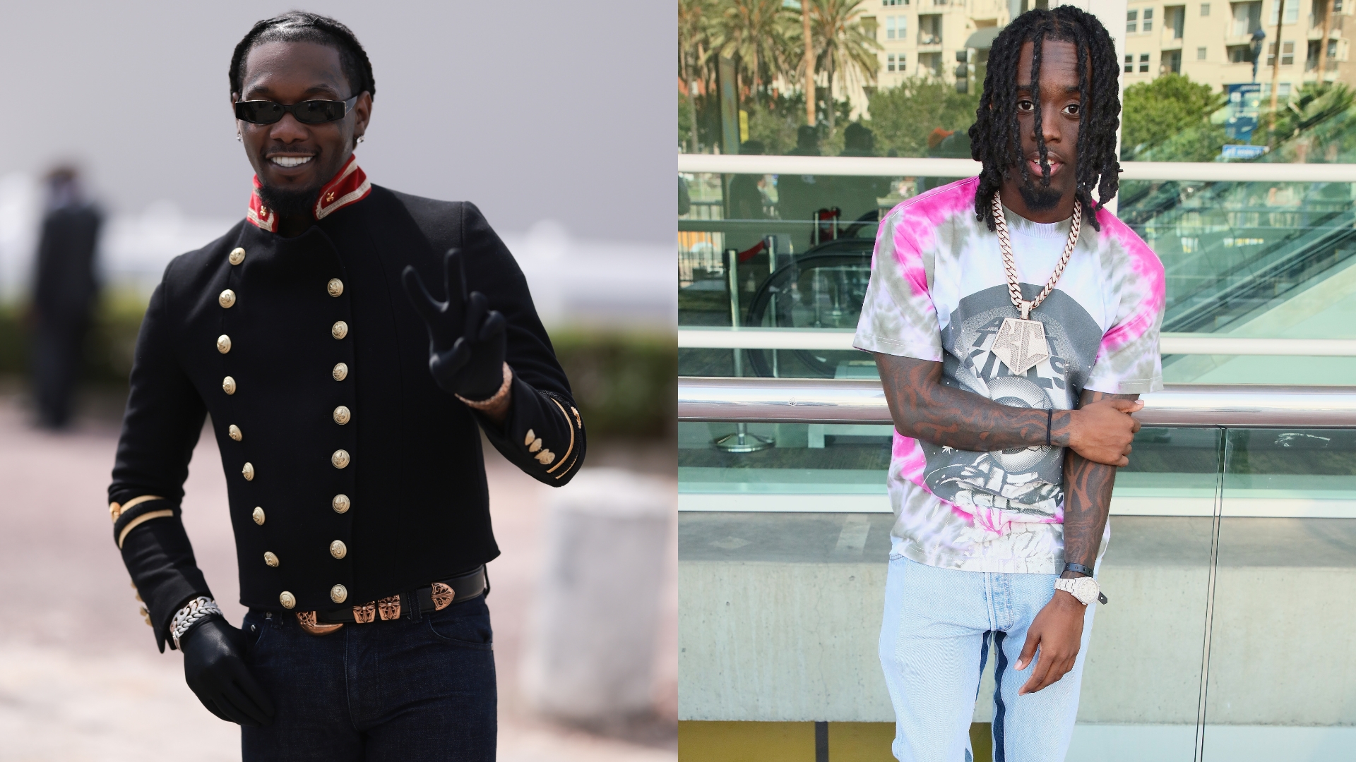 Offset Hits Wild Dance Moves With Kai Cenat On “Fan” Music Video Set