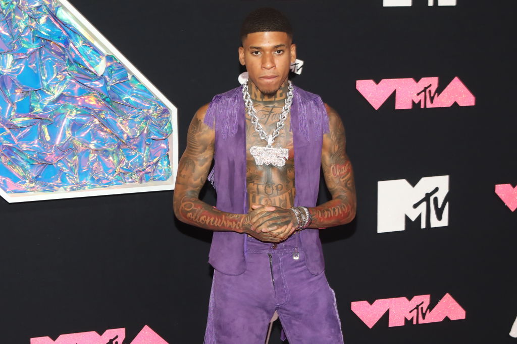 NLE Choppa's "Full Circle Moment" With Nelly At The VMAs Draws Offset