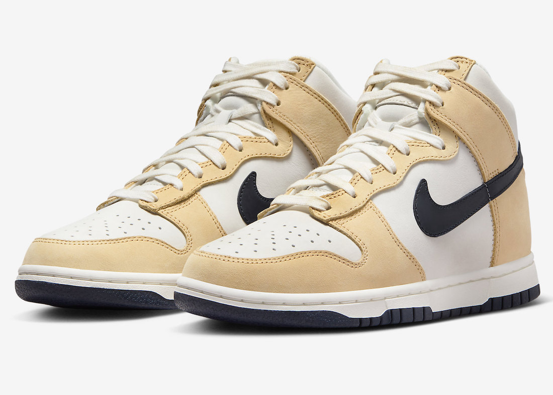 Nike Dunk High Premium “Sesame” Officially Unveiled