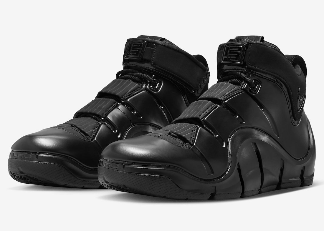 Nike LeBron 4 “Anthracite” Officially Revealed