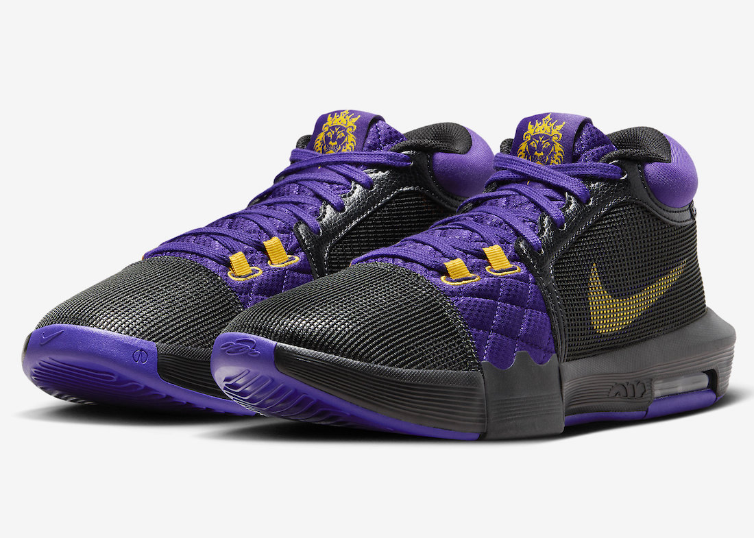Nike LeBron Witness 8 “Lakers” Official Photos