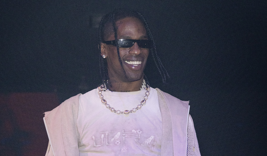 Travis Scott Almost Ruins Party By Spilling Drink Near Turntable