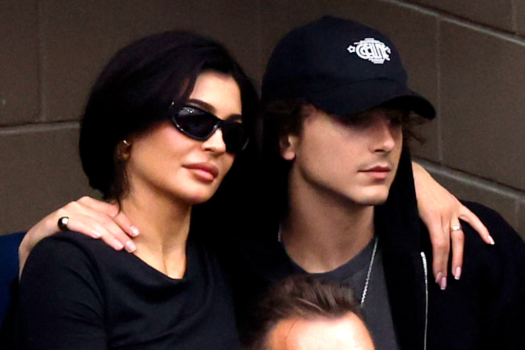 Timothee Chalamet And Kylie Jenner Spotted At Paris Fashion Week, Both Rock Black Outfits