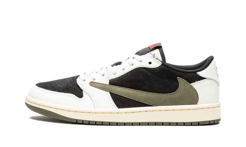 Air Jordan 1 Low OG Womens "Travis Scott - Olive"