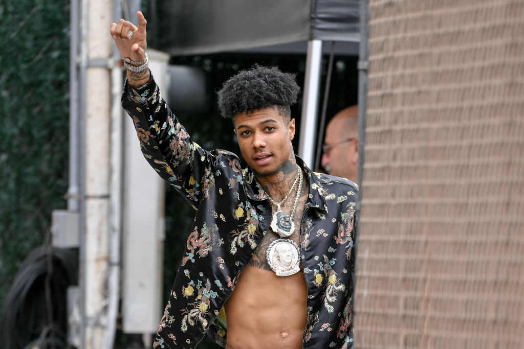 Blueface Claps Back At Shooting Victim For Courtroom Selfie
