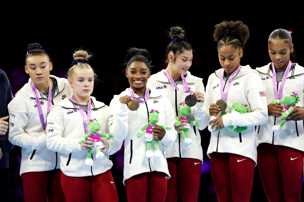 Simone Biles Leads Team USA To Seventh Consecutive World Gymnastics Title