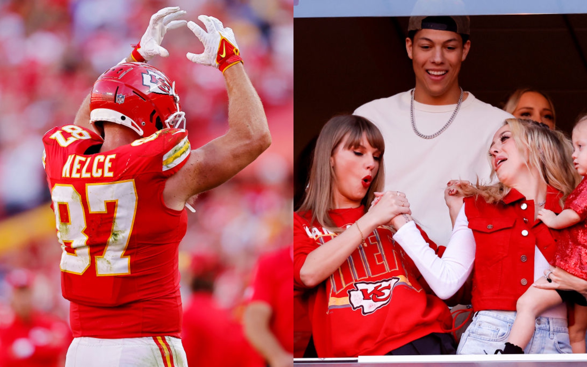 Taylor Swift fans getting into Chiefs NFL football, Travis Kelce