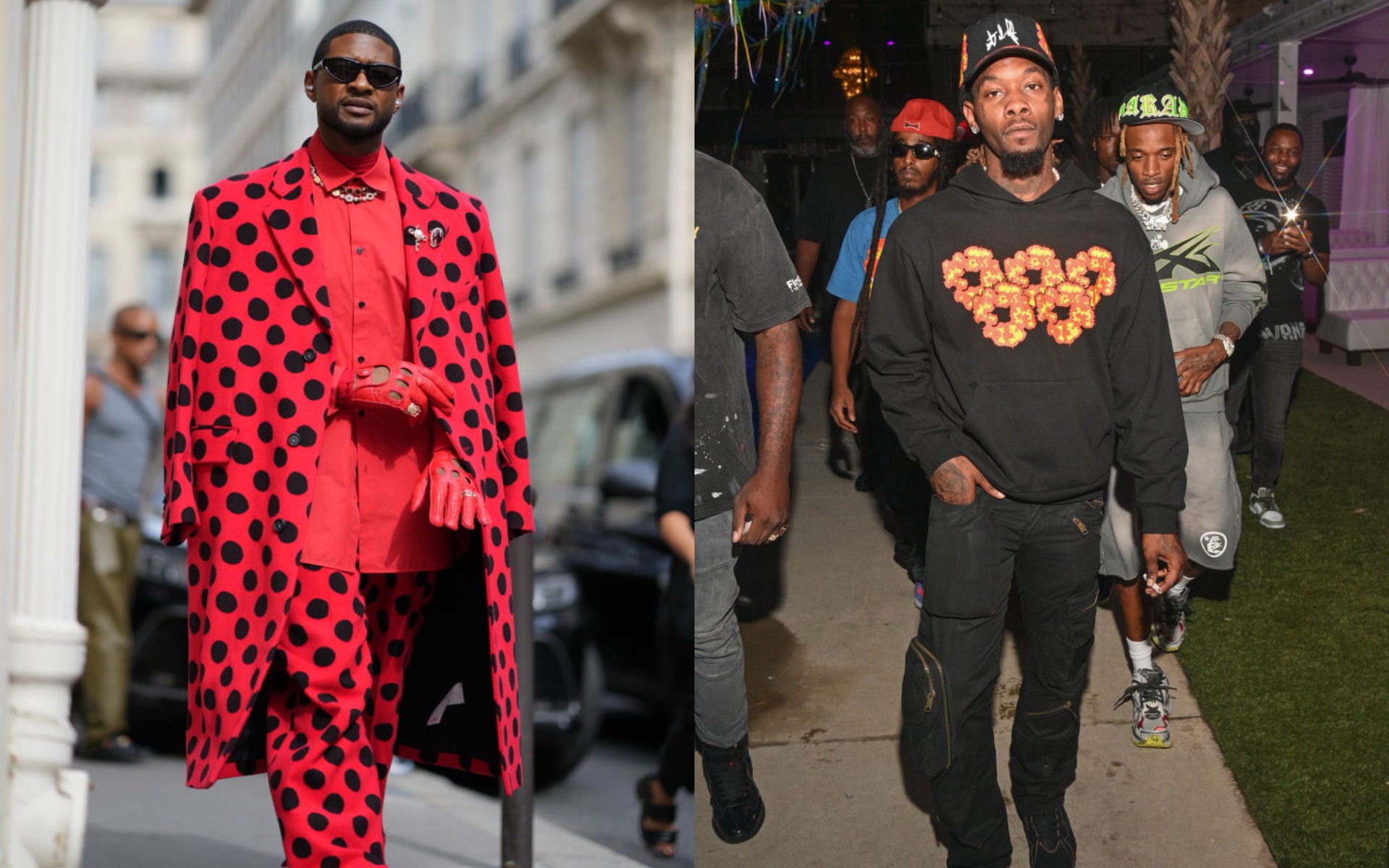 Usher Catches Heat For Ridiculous Balenciaga Fashion Show Outfit