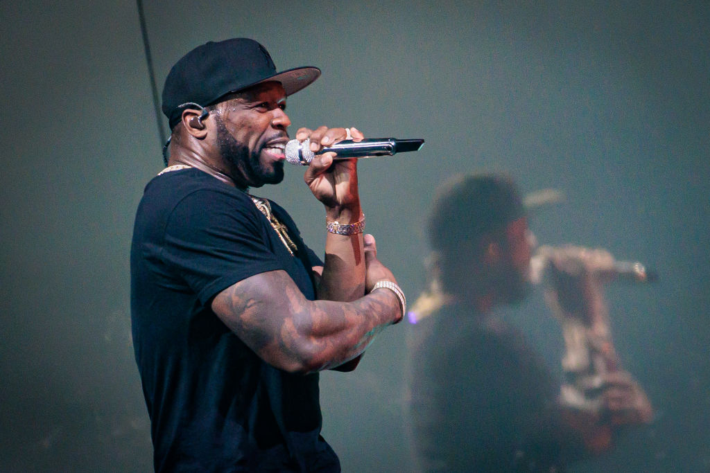 50 Cent Charges Throwing Microphone Concert Hip Hop News