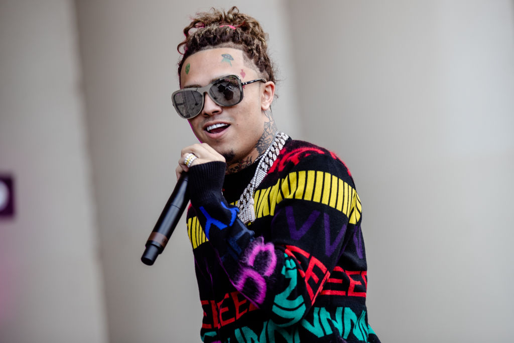Lil Pump Flexes New Donald Trump-Inspired Hairdo