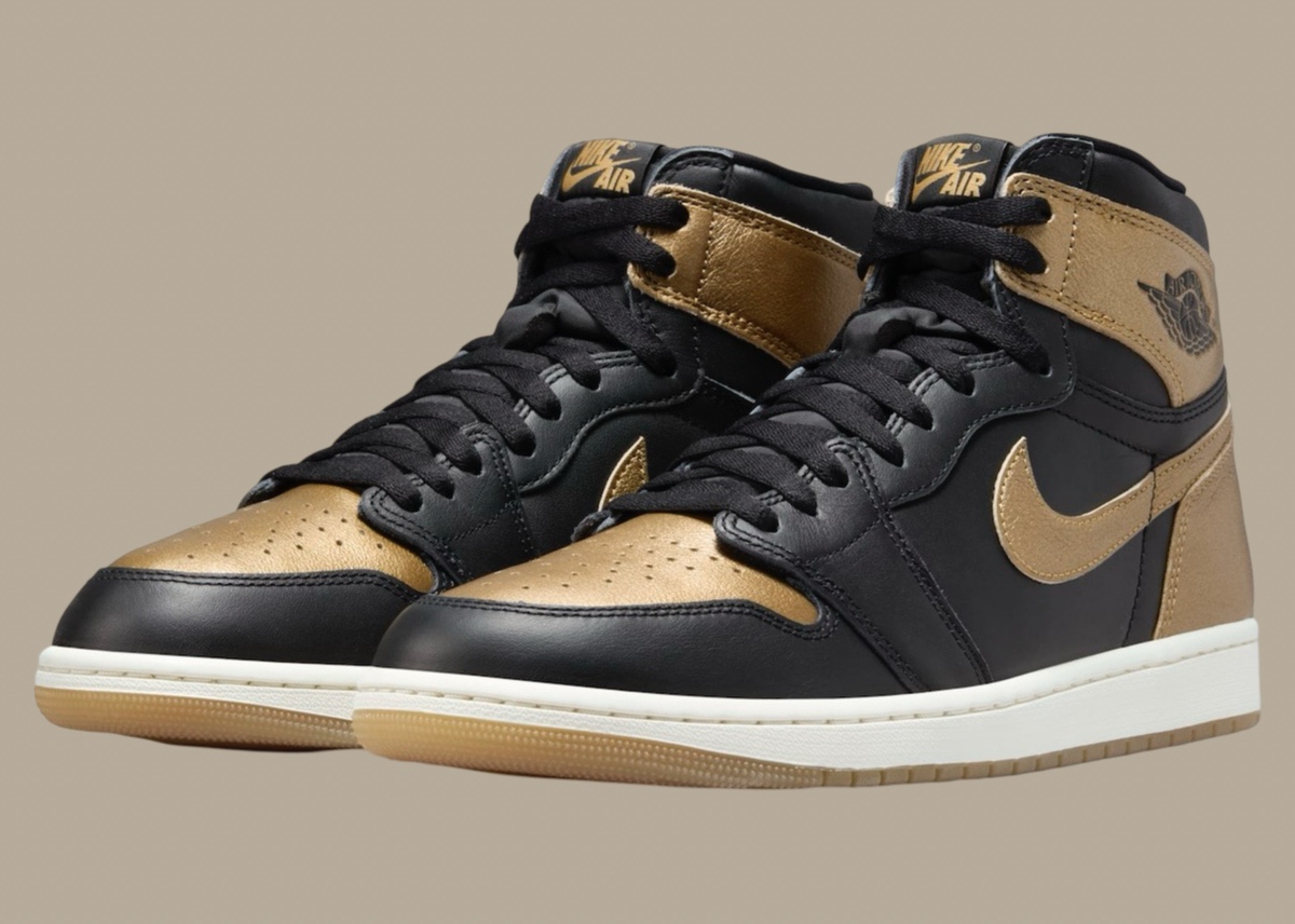 Air Jordan 1 High OG “Metallic Gold” Officially Revealed