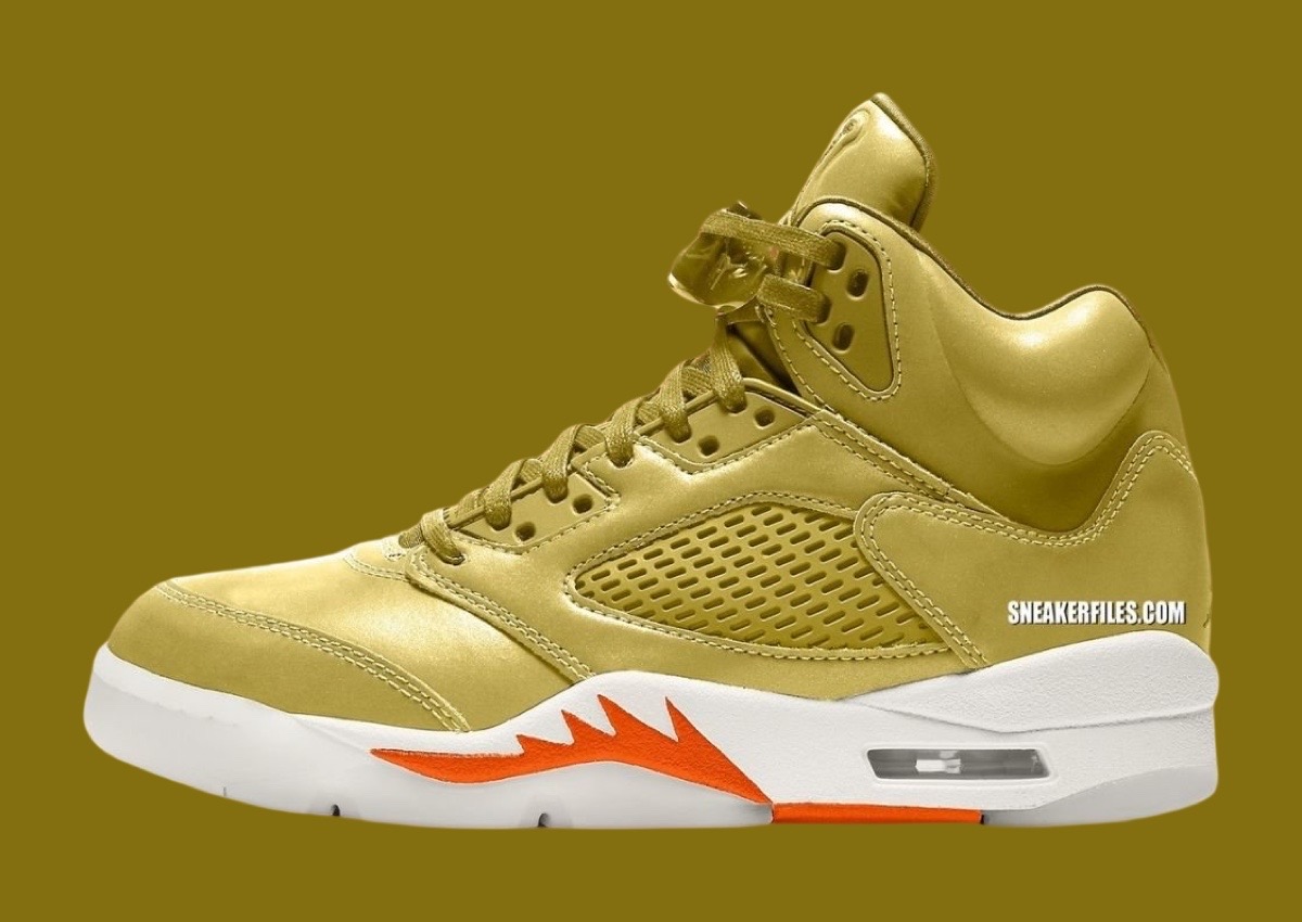 Air Jordan 5 “Metallic Gold” Slated For Next Summer: First Look