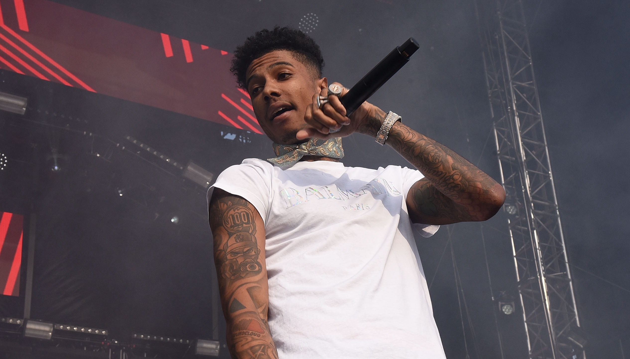 Blueface Awaits Sentencing Behind Bars After Court Hearing Gets Delayed