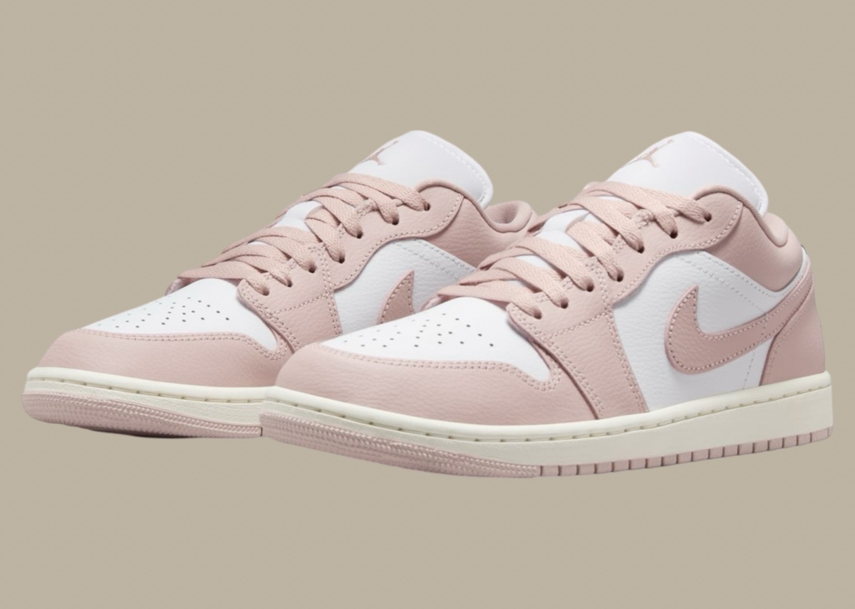 Air Jordan 1 Low “Pink Oxford” Officially Revealed