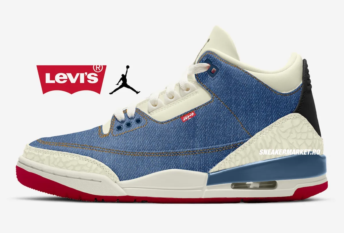 Levi's x Air Jordan 3
