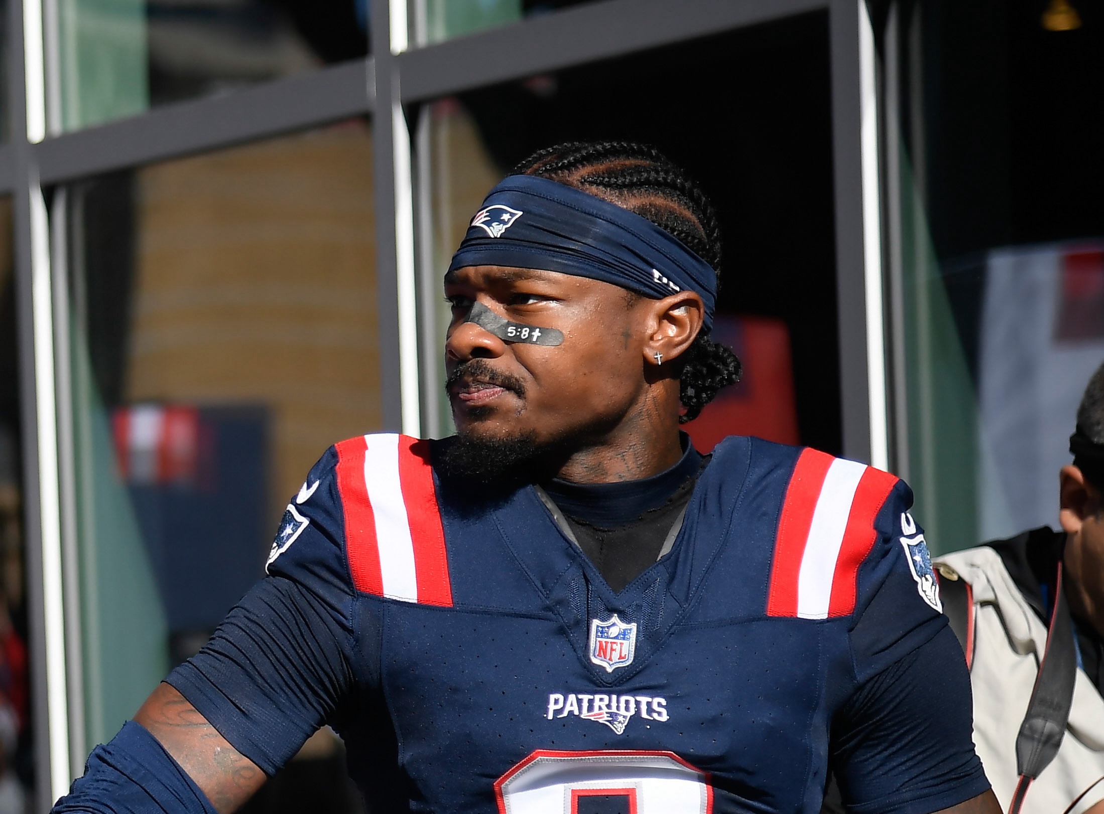 Stefon Diggs at Gillette Stadium