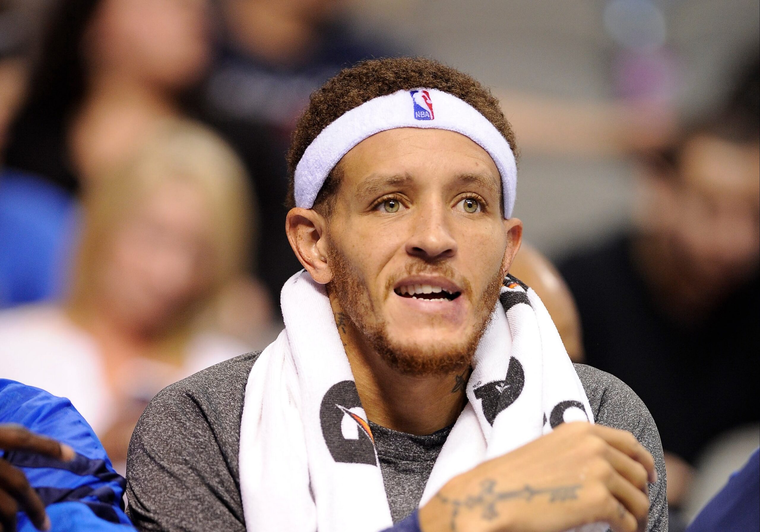 Delonte West at the American Airlines Center