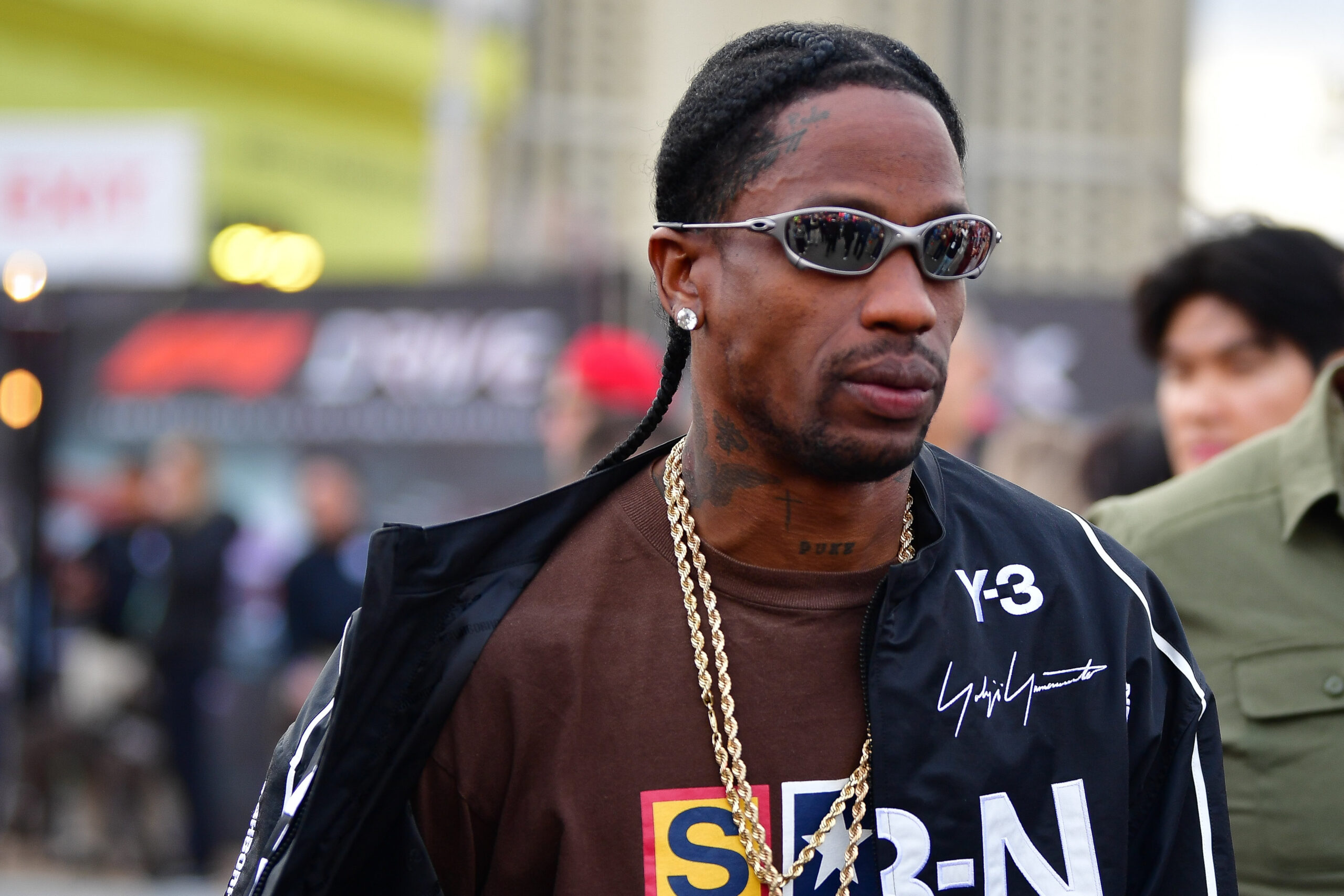 Travis Scott at Las Vegas Strip Circuit