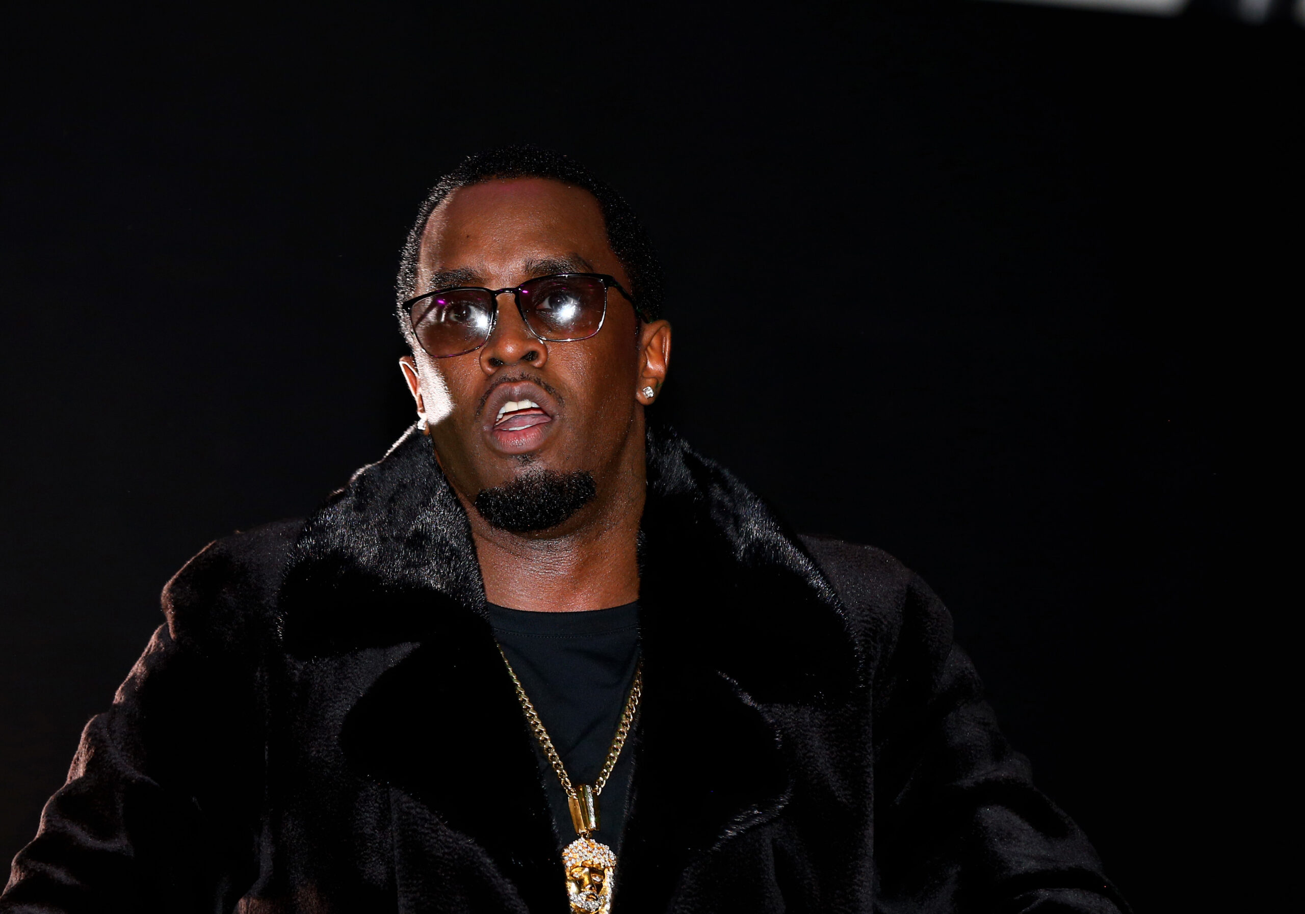 Diddy at the Time Warner Cable Studios