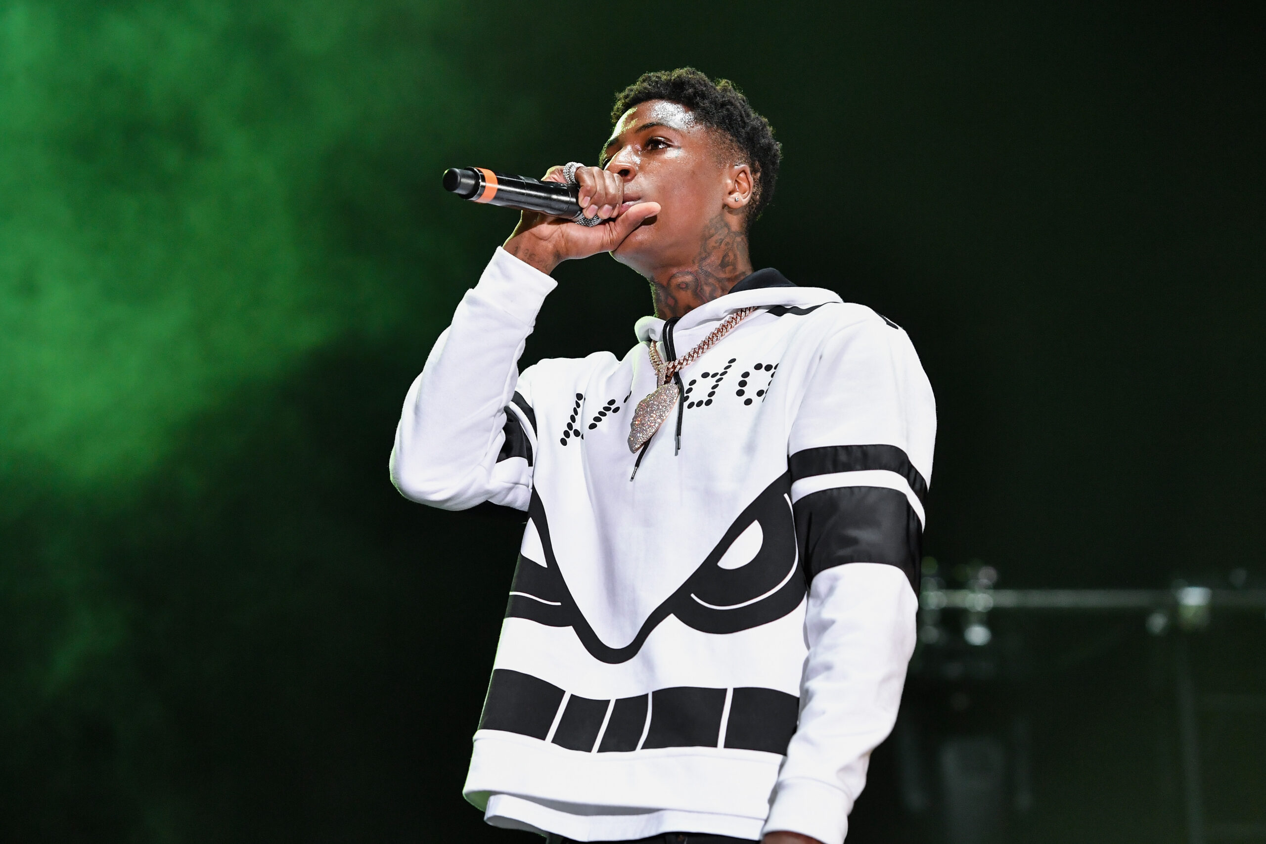 NBA YoungBoy at Champions Square